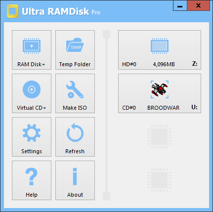 la seguridad Diversidad tema Ultra RAMDisk (RAM Disk & Virtual CD for Windows 7/8/10/11)
